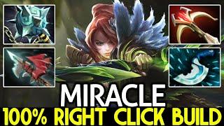 MIRACLE Windranger Pos 1 Carry WR 100% Right Click Build Dota 2