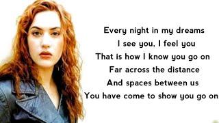 Titanic - My heart will go on Lyrics