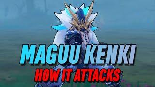 Maguu Kenki How It Attacks  Genshin Impact