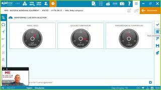 Hyster Forklift troubleshooting with Jatest Software