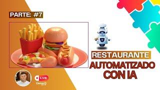 PARTE 7 RESTAURANTE AUTOMATIZADO  Programando interfaz con Flet