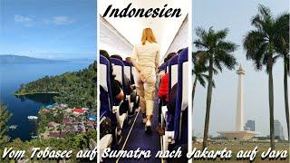 Indonesien Ein extrem langer Reisetag vom Tobasee auf Sumatra in die Hauptstadt Jakarta auf Java