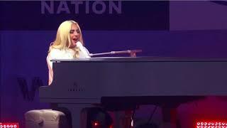 Lady Gaga performs Shallow and You & I Joe Bidens Final Rally