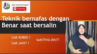 Cara Bernafas saat melahirkan dengan benar