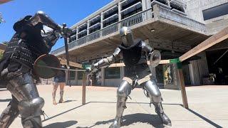 2024 PolyCon KnightFights @ Cal Poly San Luis Obispo Local Buhurt Team SLO Manticores Armored Combat