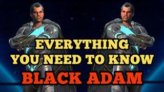 EVERYTHING You Need To Know About Black Adam Character Review - Injustice 2 Mobile