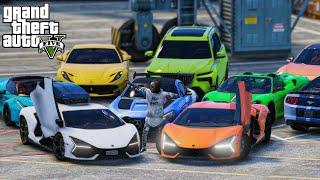GTA 5  STEALING THE RAREST EXOTIC CARS IN LOS SANTOS  WEB SERIES മലയാളം #476