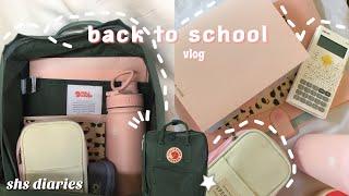 preparing for shs   what’s in my backpack school supplies haul + going to school orientation