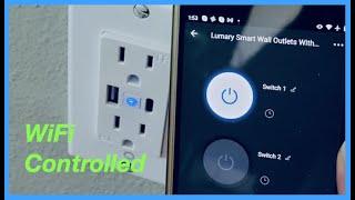 Smart Outlet with USB charger