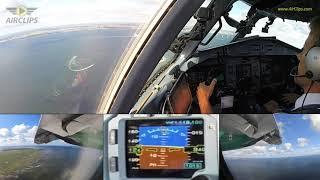 Amazing Views DAT ATR 72-600 Copenhagen Landing gusty winds  AirClips