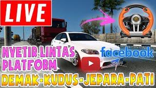 NYETIR DI CDID REALISTIS SAMPAI FACEBOOK  LIVE INDONESIA ETS2 MAP INDO