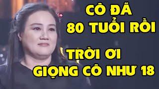 Cả Trường Quay KHÔNG TIN YÊU CẦU HÁT KHÔNG NHẠC Vì Bà Cô U80 Hát GIỌNG NHƯ 18 Tuổi  THVL