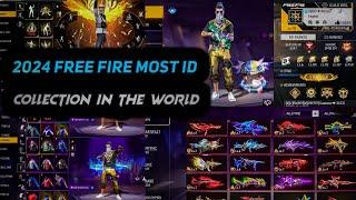 Free Fire Owner Account  Collection Revealed   The Most Rarest Account Ever  MSD Asish Gaming