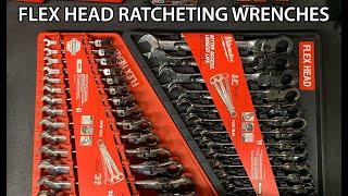 Milwaukee Tools Flex Head Ratcheting Wrenches