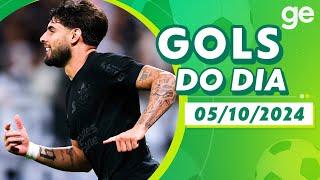 GOLS DO DIA 05102024  LISTAS  ge.globo