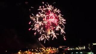 Fireworks on the 4th of July in Rochester NY