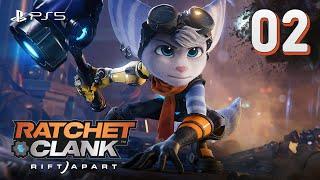 OP ZOEK NAAR CLANK  ► Lets Play Ratchet & Clank Rift Apart #02  Nederlands PS5