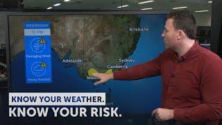 Severe Weather Update Warnings continue for rain and wind for Victoria