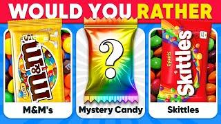 Would You Rather...? MYSTERY Dish  Sweets Edition  Quiz Kingdom