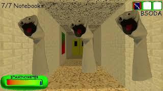 Baldis Basics Remastered - All Fun Settings Clear Hard Mode Lights Out Mirrored