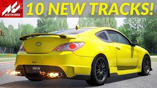 10 NEW 2023 Tracks in 5 Minutes - Assetto Corsa Download Links