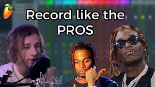 How to record like the PROS in FL Studio