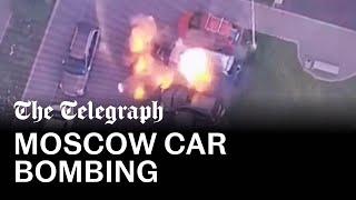 Russian officer and wife ‘attacked in Moscow car bombing