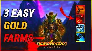 3 QUICK and EASY Gold Farms in WoW Cataclysm Classic