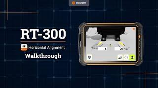 4  RT-300 - Shaft Alignment Application - Horizontal Machine Metric  ACOEM