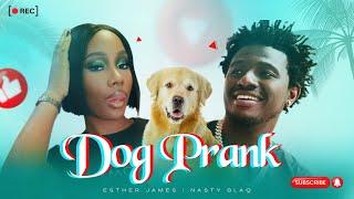 Dog prank on Esther by nastyblaq