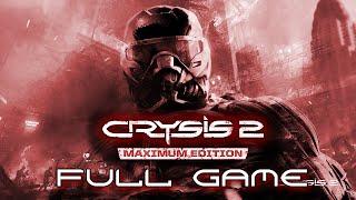 CRYSIS 2 MAXIMUM EDITION - Gameplay Walkthrough FULL GAME No Commentary 1080P 60FPS