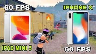 iPad Mini 5 VS iPhone X PUBG TEST in TDM  Full Detail Review in 2023