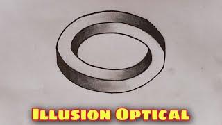 How to Draw Illusion Optical Belajar Menggambar yang Membagongkan