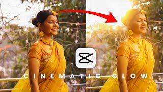 How To Make Cinematic Golden Glow Video In Capcut  Cinematic Glowing Effect Tutorial