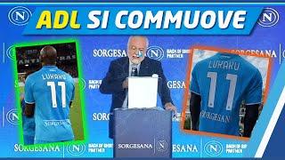 il LATO UMANO di De Laurentiis  #SORGESANA Sponsor sulla #MAGLIA 