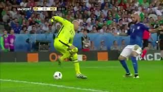 Darren Randolph - Cruyff Turn - Ireland vs Italy Euro 2016