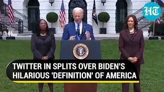 Joe Biden fumbles describes America in single word as ASUFUTIMAEHAEHFUTBW Video goes viral