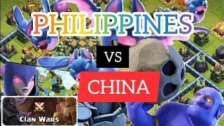 Clash of Clans - Philippines vs China clan war PinoyHot lang malakas 