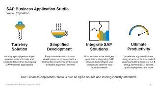 SAP Business Application Studio - the evolution of SAP Web IDE