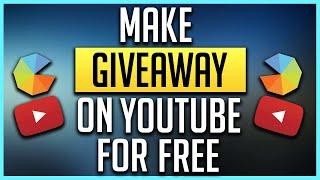 How To Make Giveaways On YouTube For Free in 2020