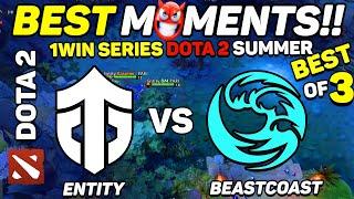 ENTITY vs BEASTCOAST - HIGHLIGHTS - 1win Series Dota 2 Summer  Dota 2