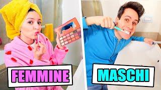 FEMMINE vs MASCHI in BAGNO