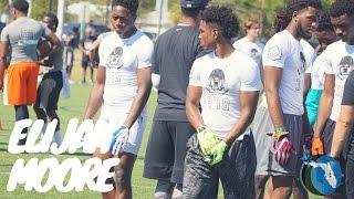 Elijah Moore Highlights STA WR  Nike Footballs The Opening Orlando 2017 Combine