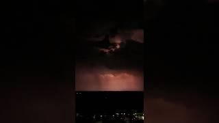 DJI Air 3 captures jaw-dropping lightning storm in action