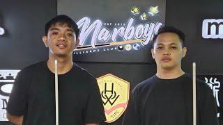 MARBOYS BILLIARDS  Kyle Amoroto vs  Paopao Galleto  810 Handicapped of Paopao Race 16