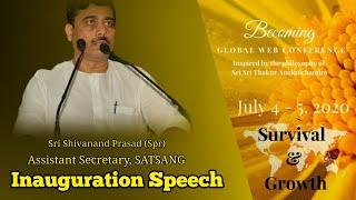 BGWC Inaugural Speech by Shivanand Prasad Raju Da