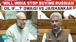 Jaishankar Sets The Record Straight After Owaisi’s Query On Indians Stuck In Russia  Watch