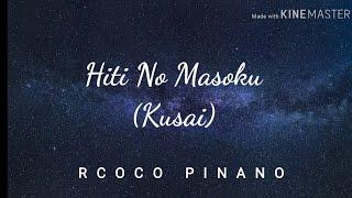 Hiti Noh Masoku - Male Karaoke Versi Piano