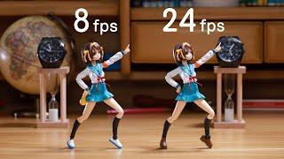 Stop Motion  Adjusting the Frame Rate with Haruhi’s Steps  Haruhi Suzumiya