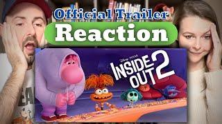 Inside Out 2  Official Trailer Reaction  Meet the New Emotions